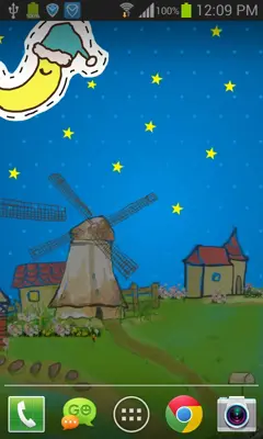 Cartoon windmill android App screenshot 1